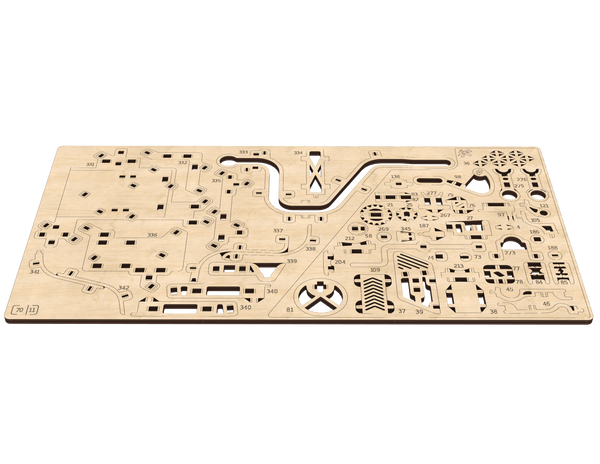 Board 11 — Spiral Marble Run
