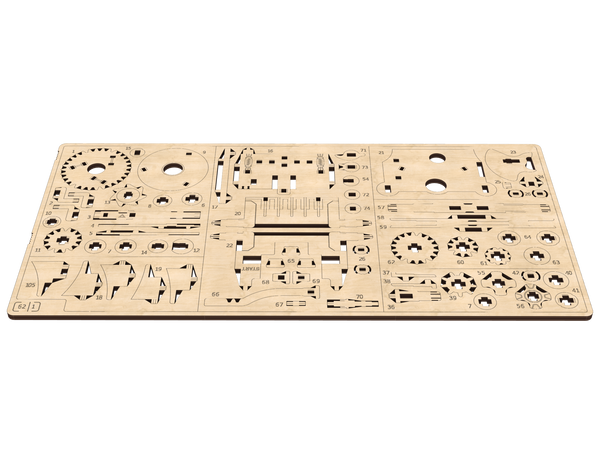 Board 1 — Space Junk Robot (Mechanical)