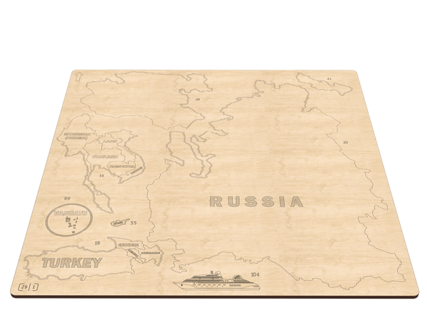 Board 1 — World Map XXL