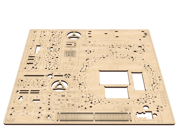 Board 1 — Kinetic Clock: Zodiac