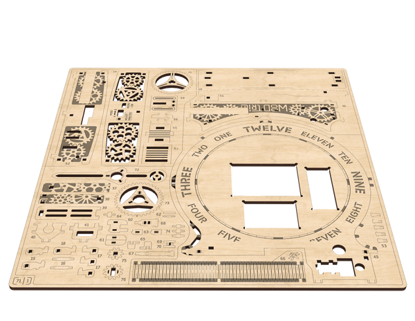 Board 1 — Kinetic Clock: Modern