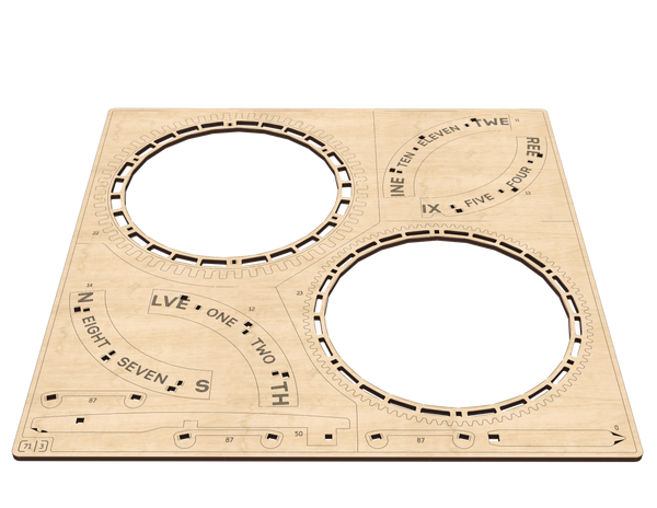 Board 3 — Kinetic Clock: Zodiac