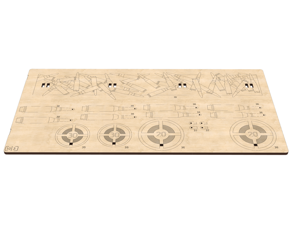Board 3 — Set of Guns