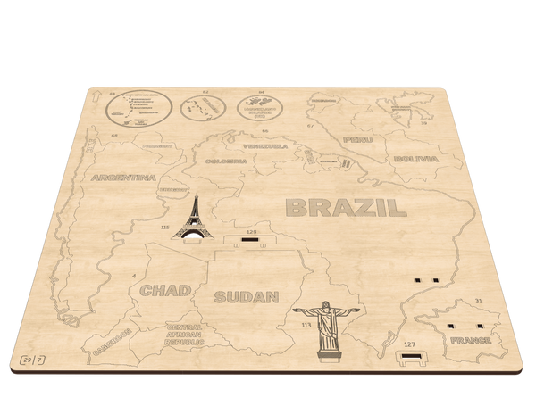 Board 7 — World Map XXL