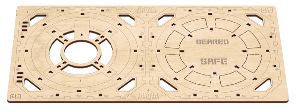 Board 1 — Geared safe