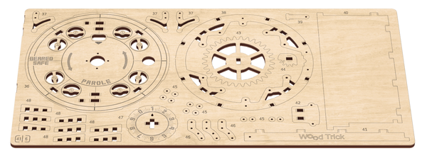 Board 6 — Geared safe