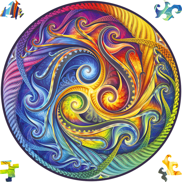 Mandala Spiral Incarnation